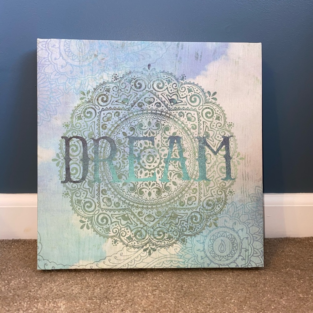 DREAM canvas photo